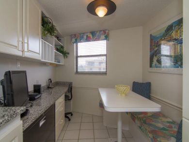 Eat-in kitchen & workk area